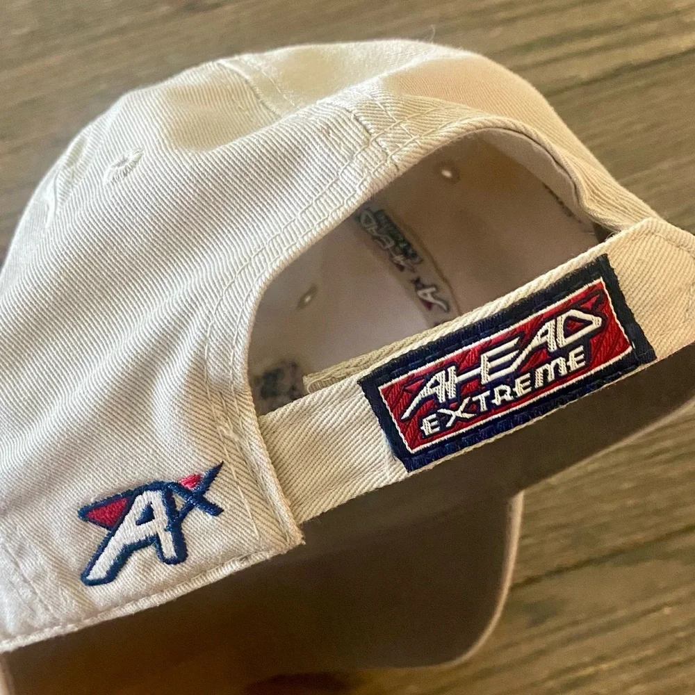 Vintage Alabama Dad Hat Gulf Shores Beach Island Outfitters Unisex Tan Blue Cap